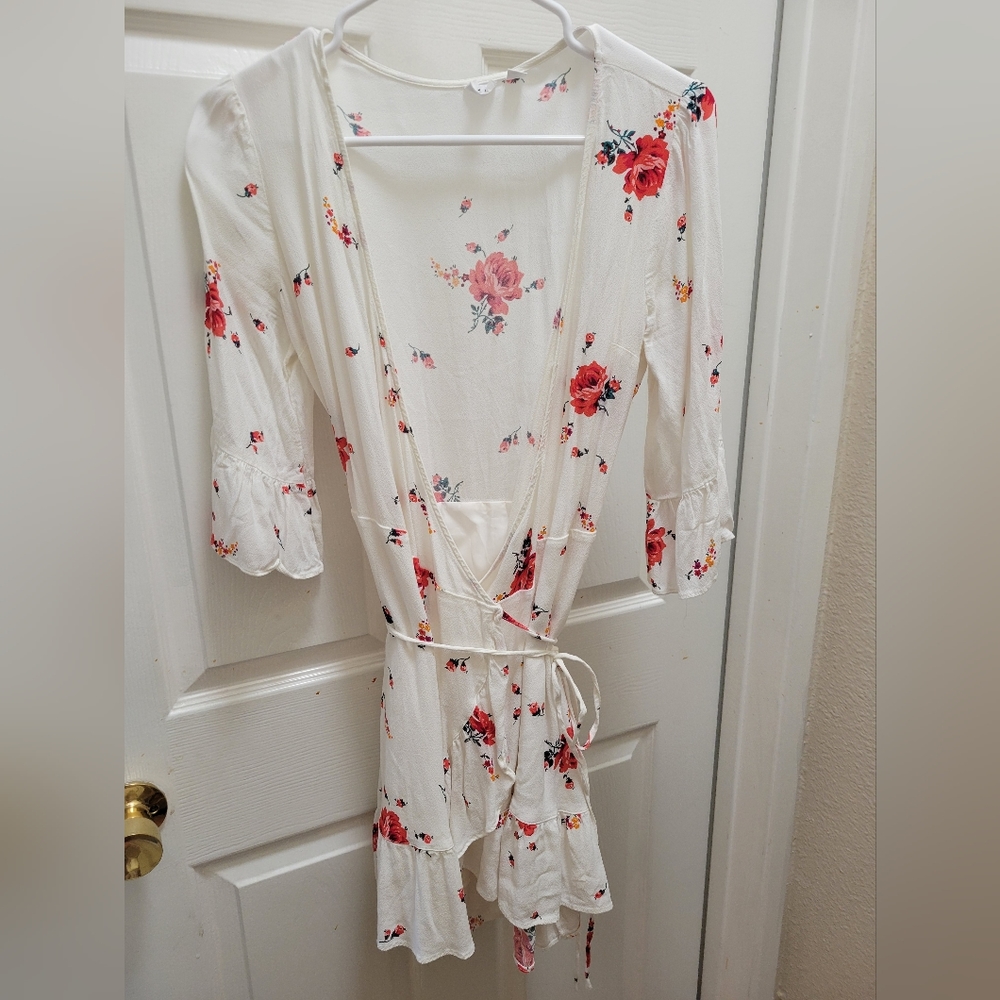 Cute, Gap, Flowery Dress with pretty details
